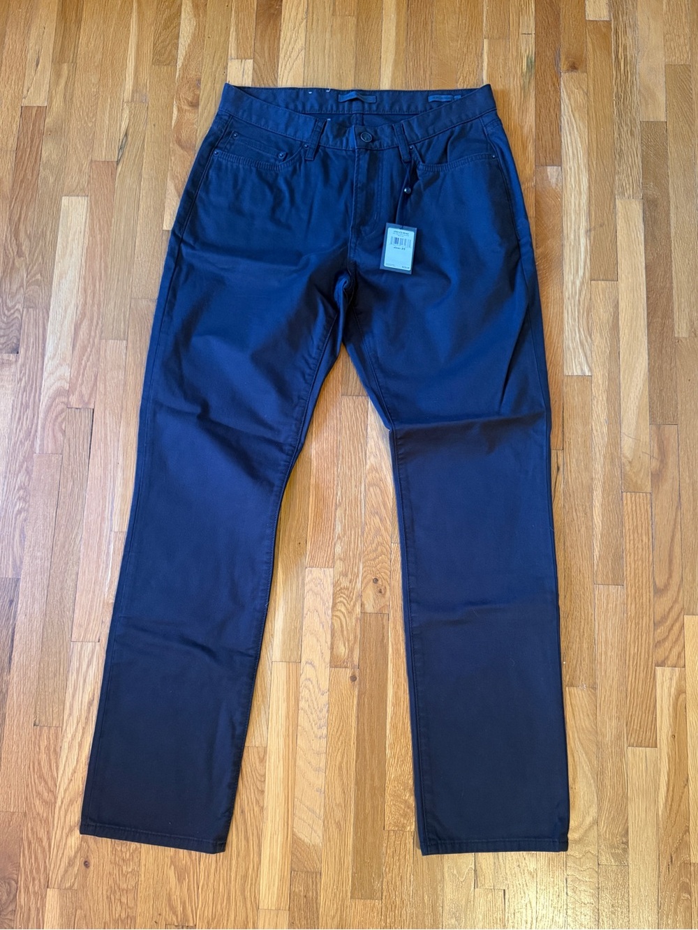 John Varvatos Men's Navy Straight-Leg Pants